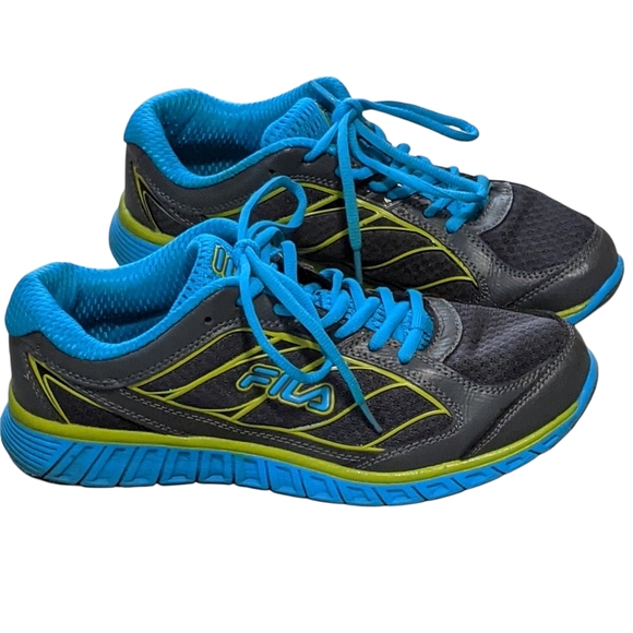 Fila cool Max memory foam running athletic trainers sneakers shoes 9.5 US - Picture 9 of 12